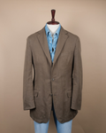 Olive Cotton/Linen Sports Jacket