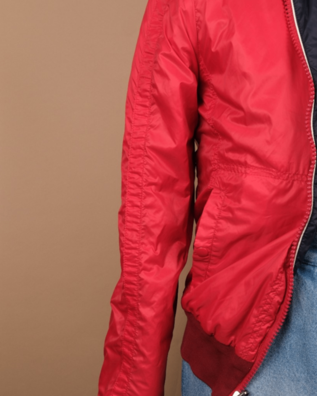 Navy/Red Reversible Racing Jacket