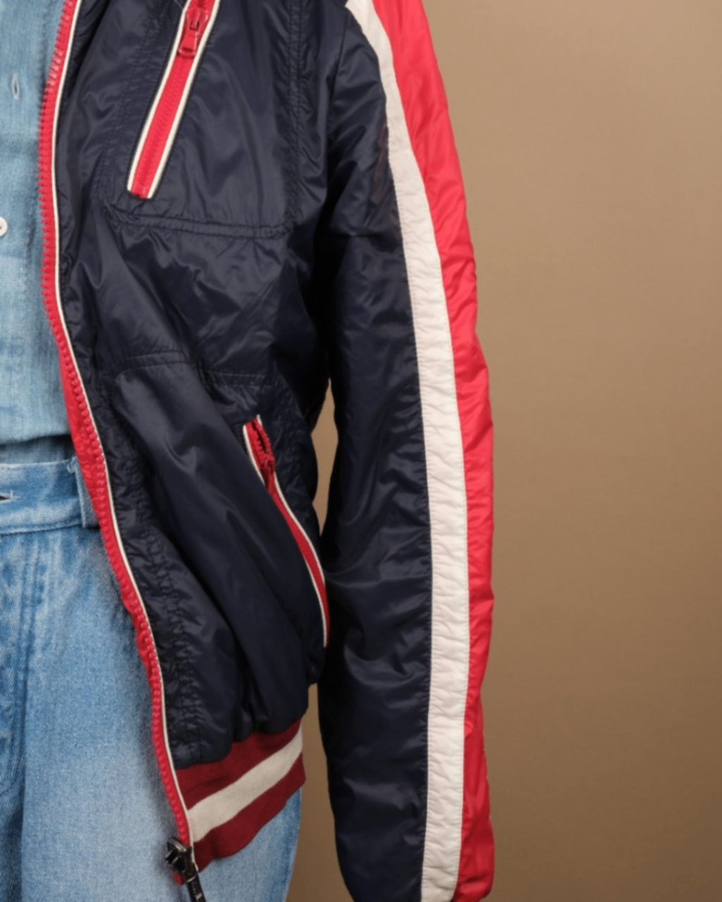 Navy/Red Reversible Racing Jacket