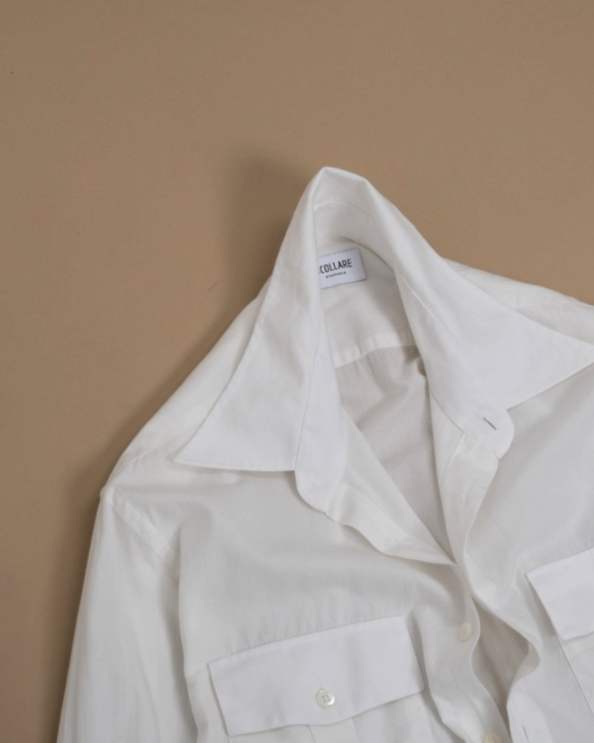 Off-White Summer Flannel Patch Pocket Shirt