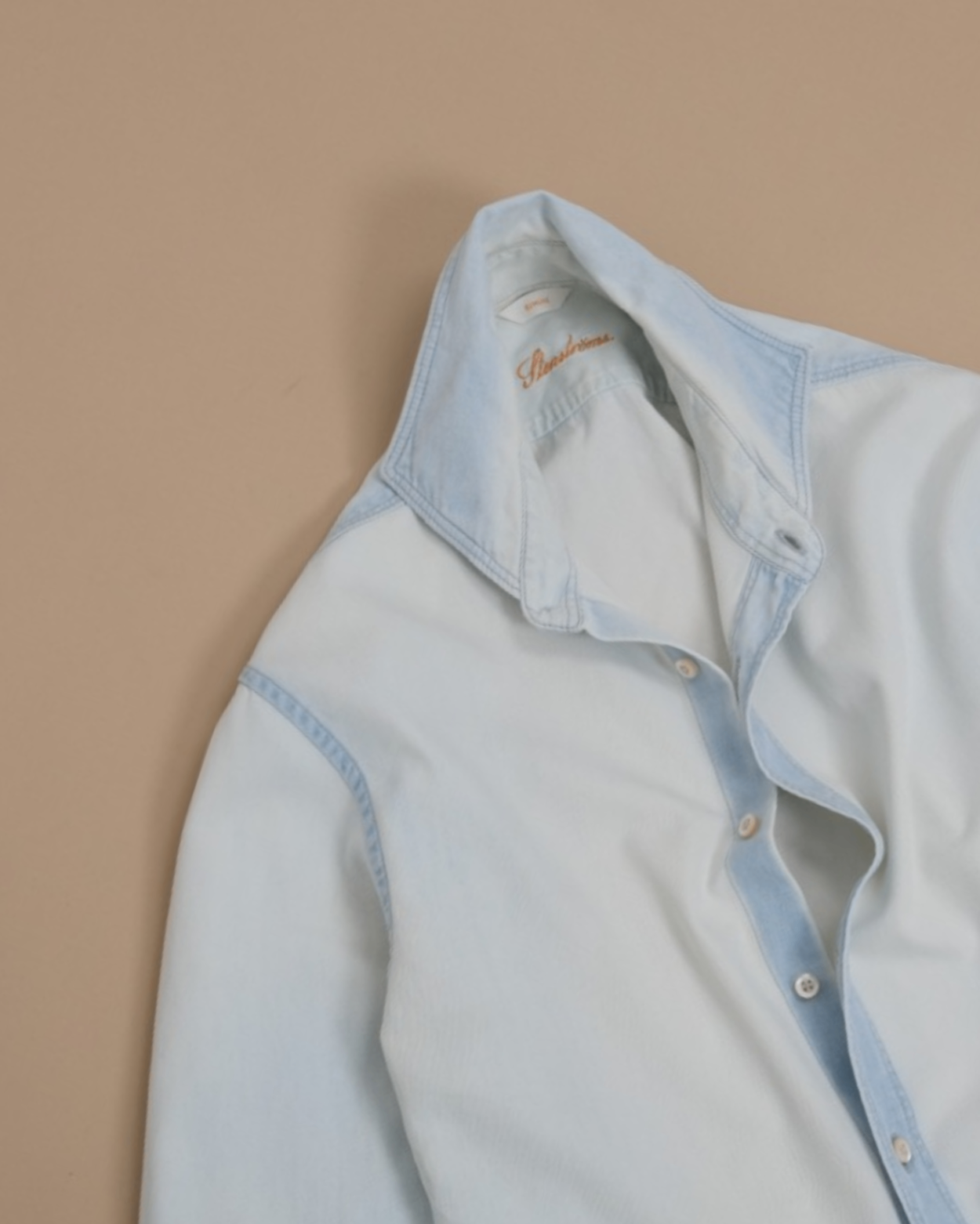 Light Wash Denim Shirt