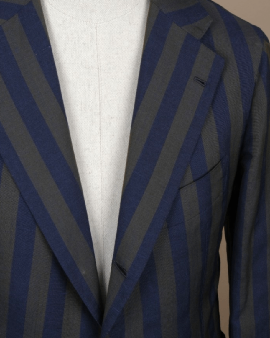 Awning Striped Club Blazer
