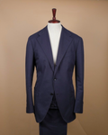 Navy E.Thomas Cotton Suit