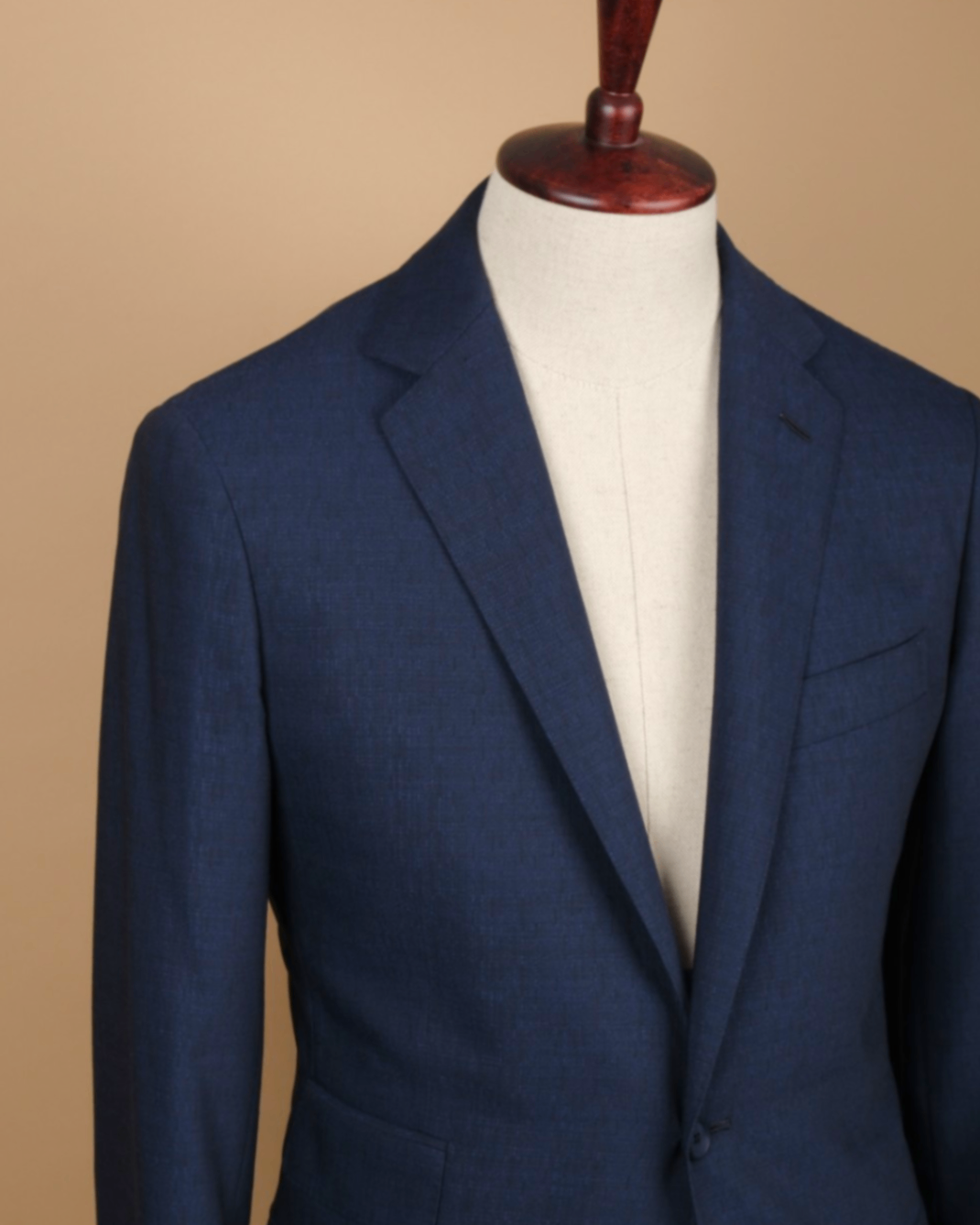 Navy Wool/Mohair Suit