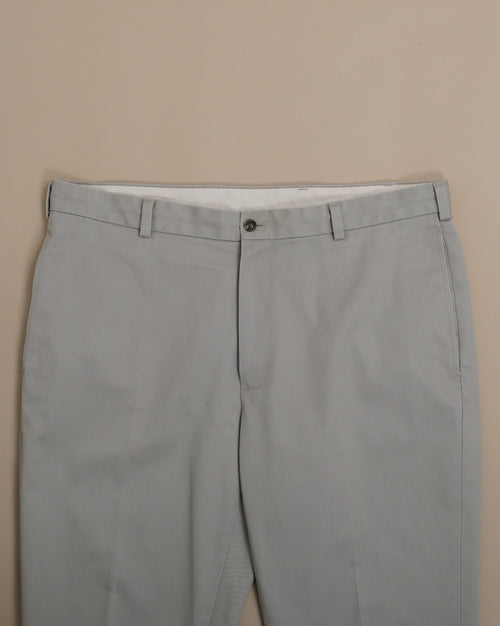 Beige Heavy Cotton Chinos
