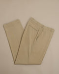 Warm Beige High-Rise Trousers