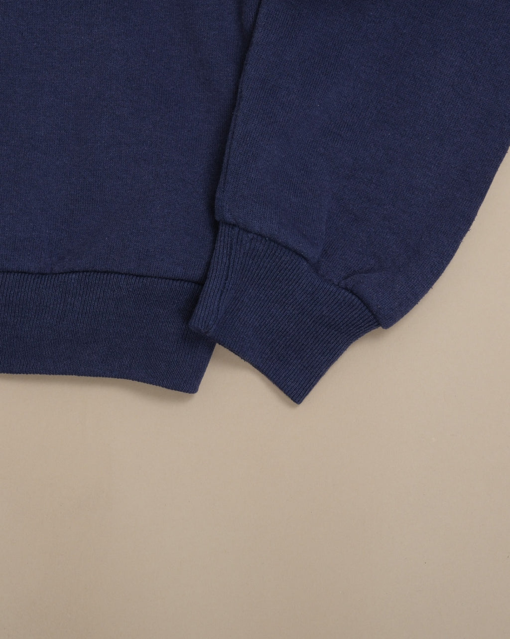 Navy Raglan Jersey Crewneck, Made in USA