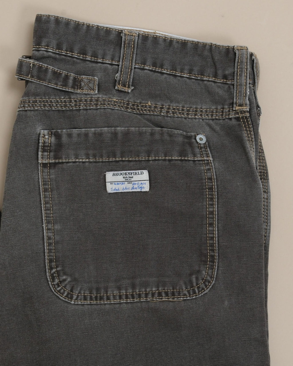Mud Cotton Canvas "Double Knee" 5-Pocket Trousers