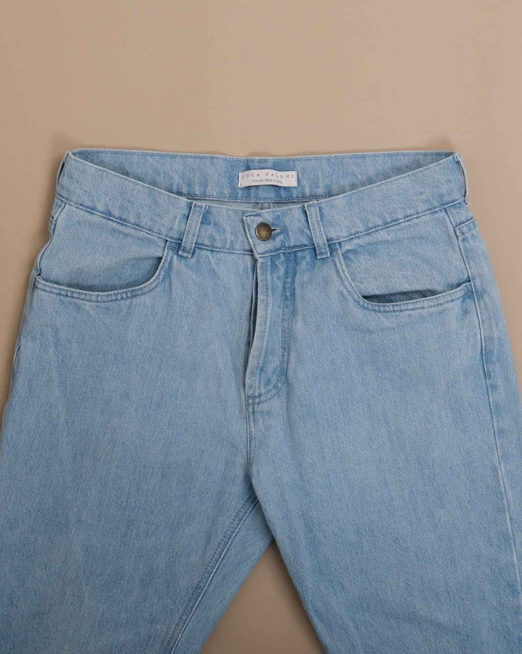 Light Wash Mid-Rise Jeans