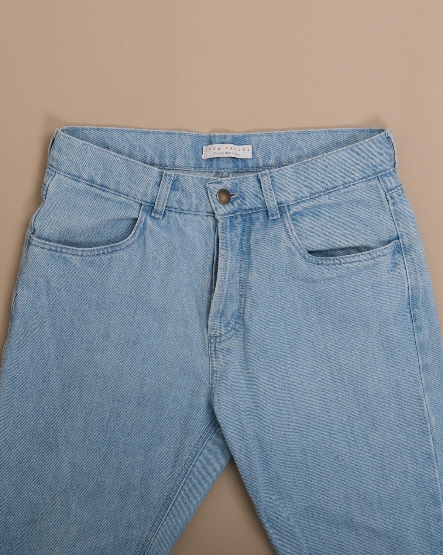 Light Wash Mid-Rise Jeans