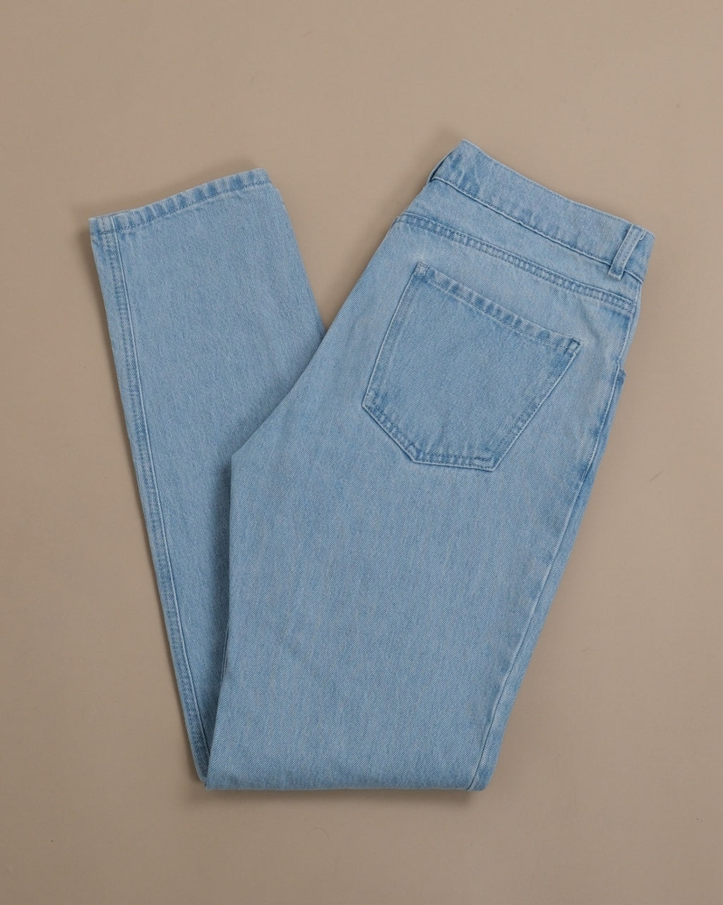 Light Wash Mid-Rise Jeans
