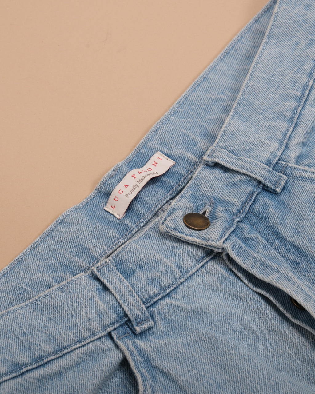 Light Wash Mid-Rise Jeans