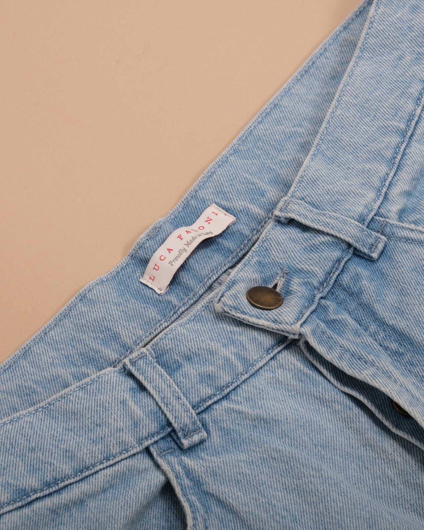 Light Wash Mid-Rise Jeans