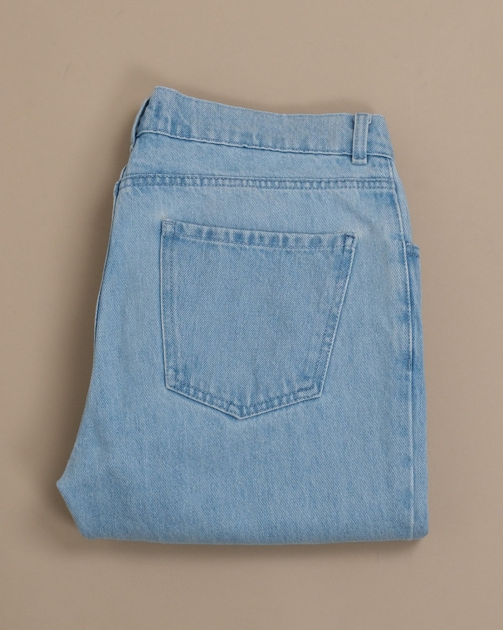 Light Wash Mid-Rise Jeans