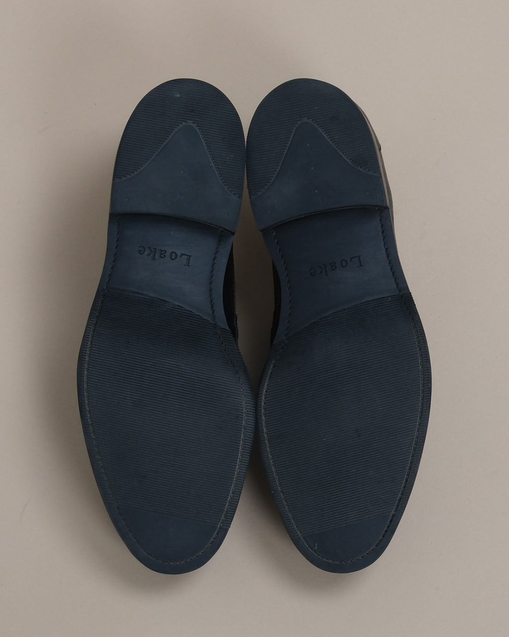 Black Grain Calf Penny Loafers