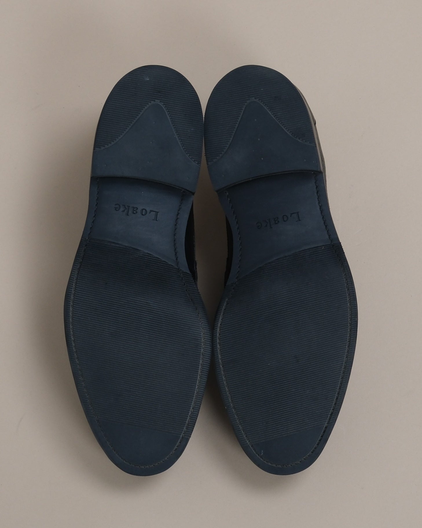 Black Grain Calf Penny Loafers