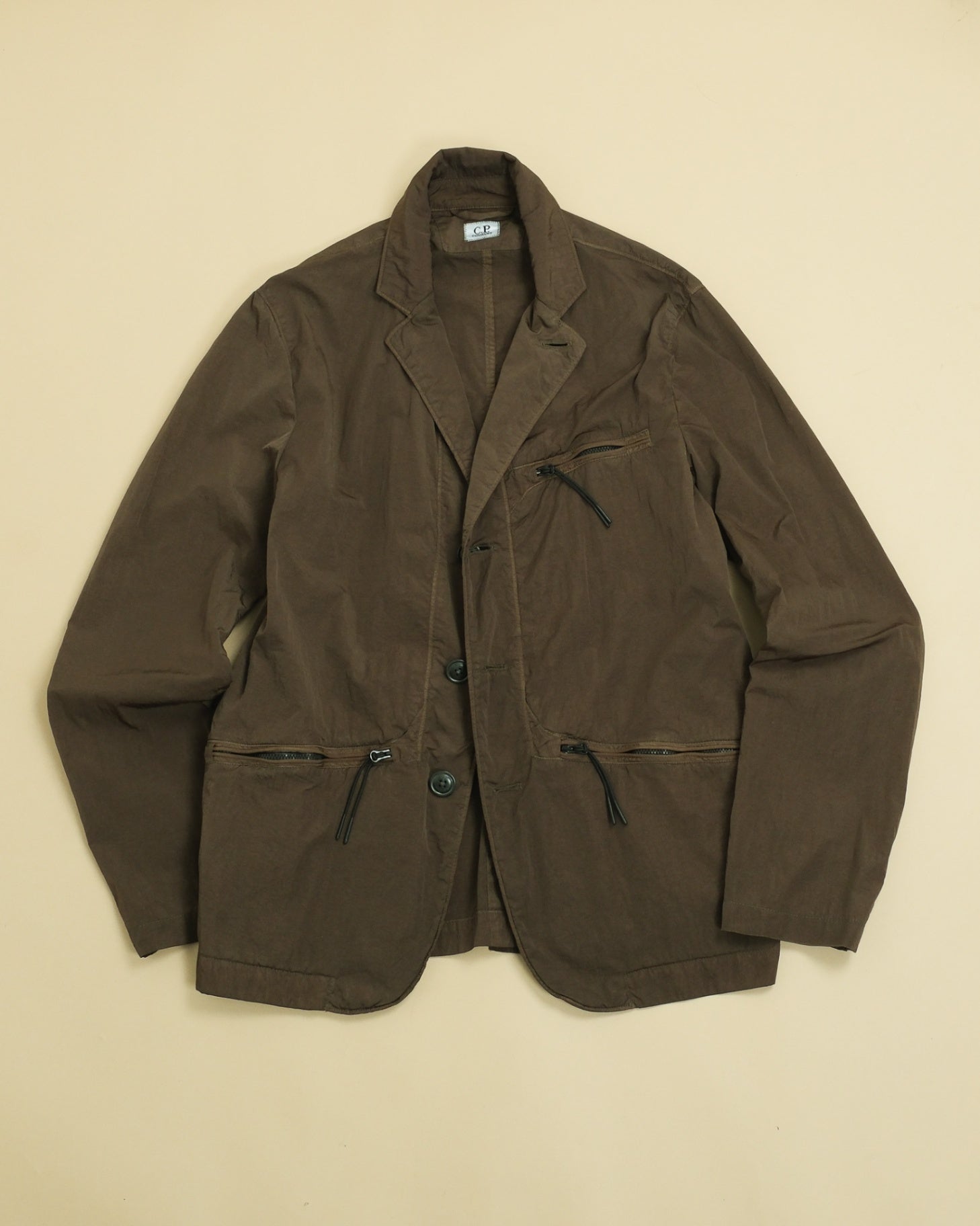 Dark Green Windbreaker Jacket