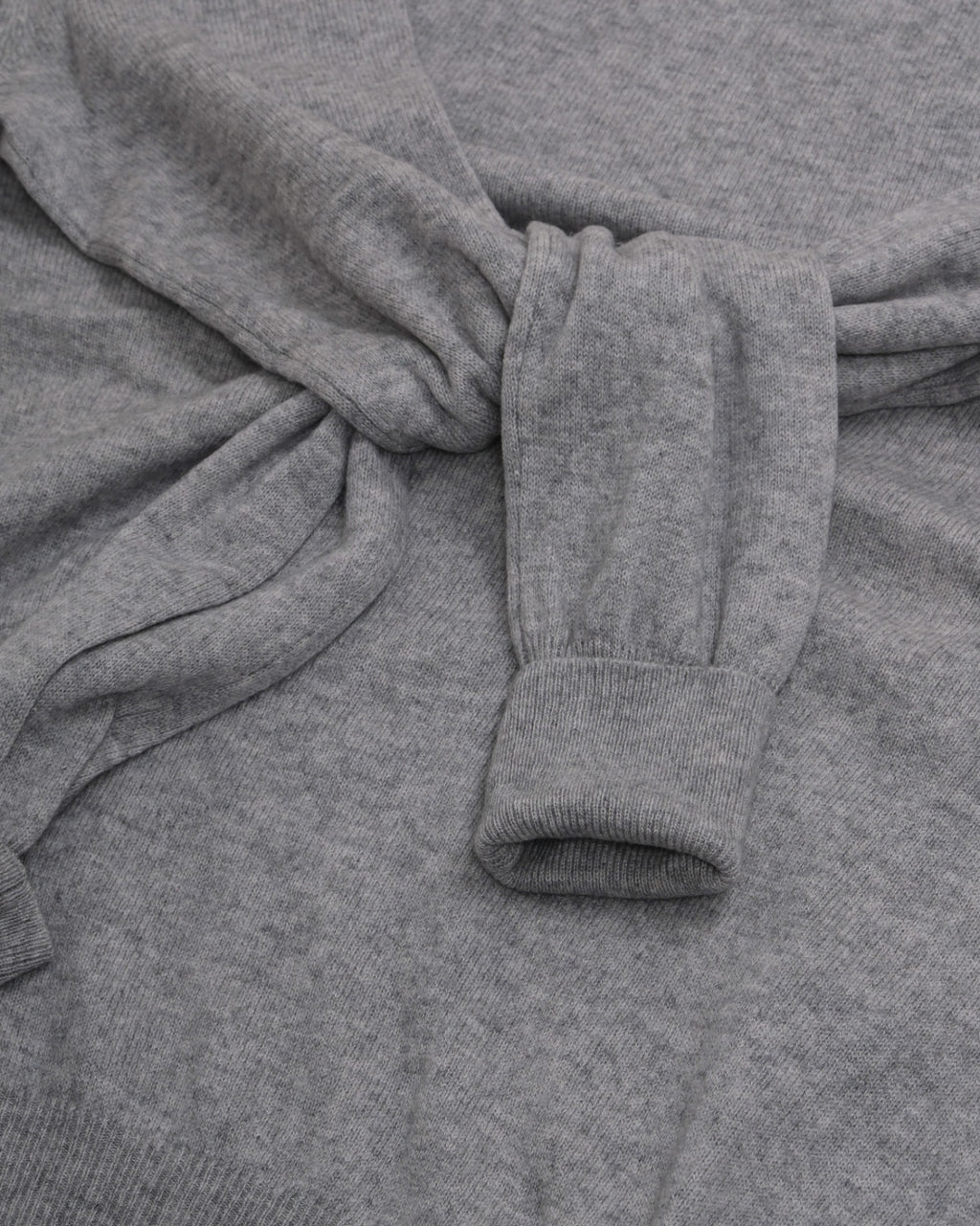 Light Grey Cashmere Crewneck Sweater