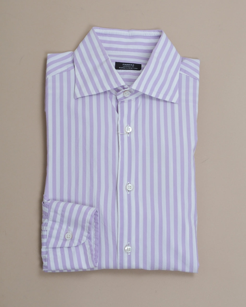 Purple Bengal Striped Cotton & Silk Shirt