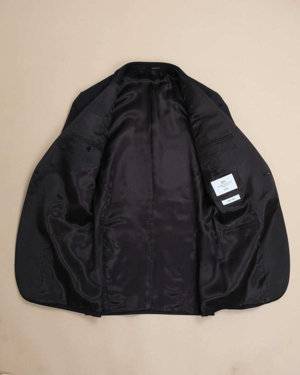 Black Super 120's Wool Tuxedo