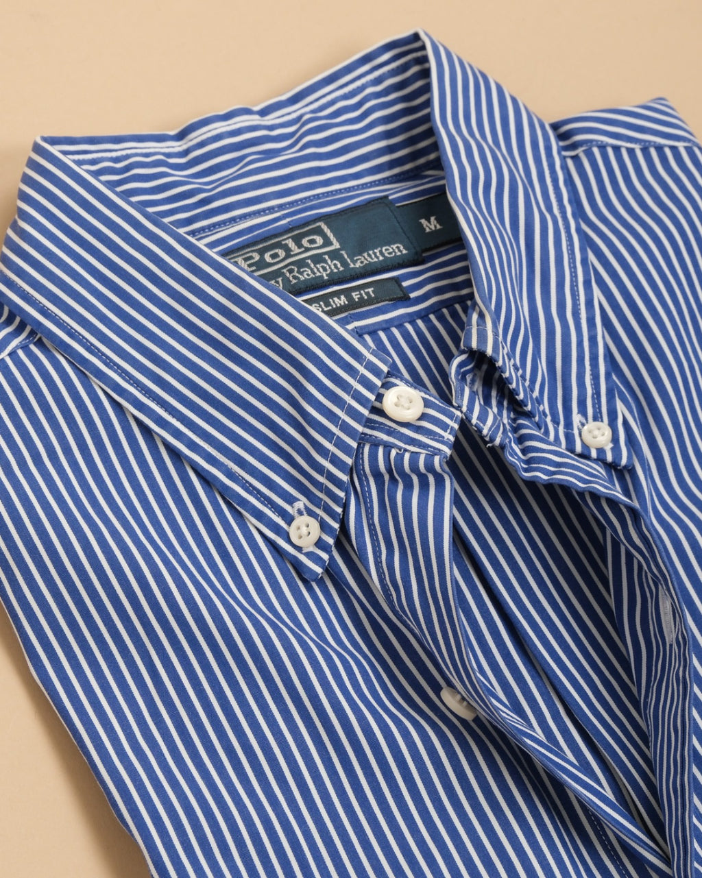 Blue/White Striped BD. Poplin Shirt