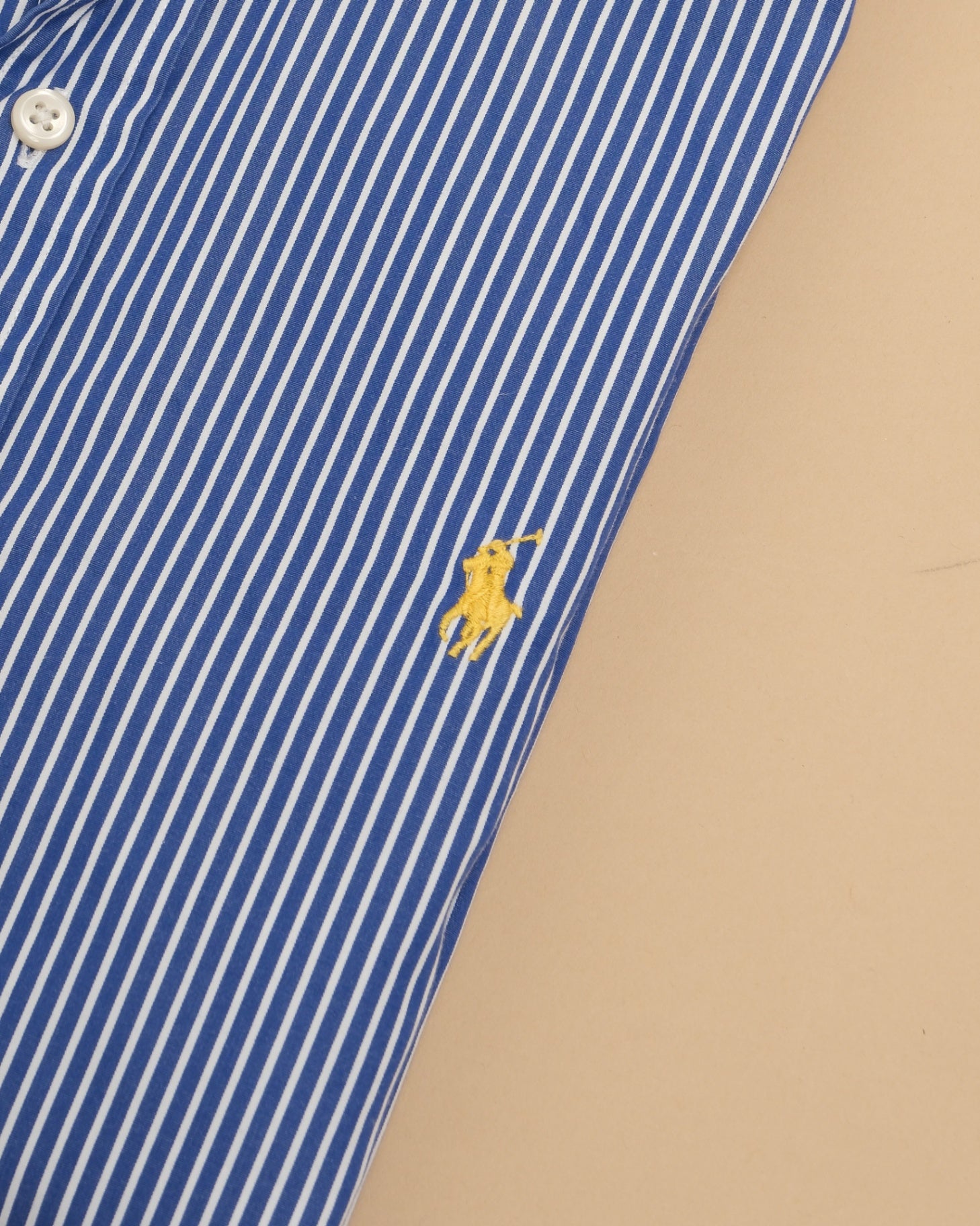 Blue/White Striped BD. Poplin Shirt