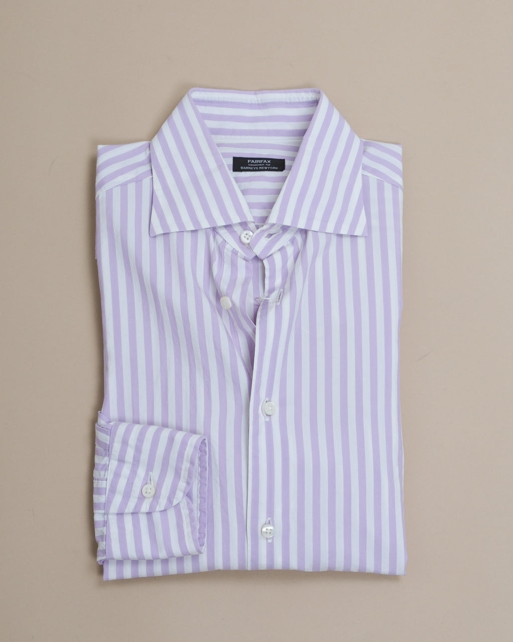 Purple Bengal Striped Cotton & Silk Shirt