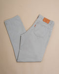 Beige High-Rise Jeans