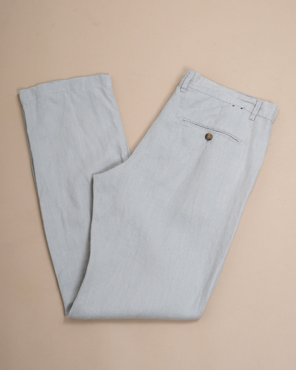 Light Beige Linen Trousers