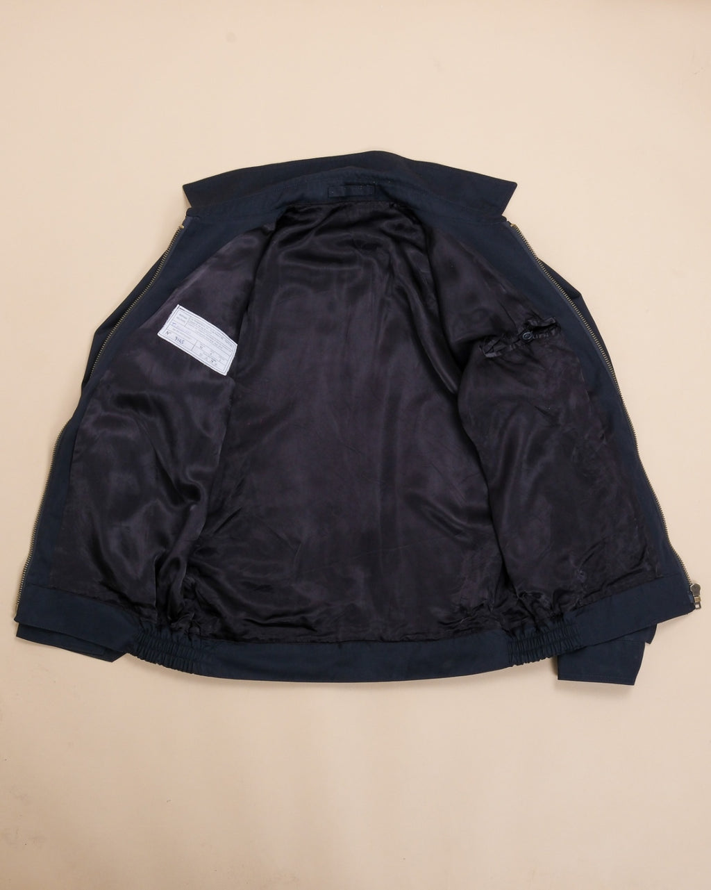 Navy Lightweight Virgin Wool Marine Jacket