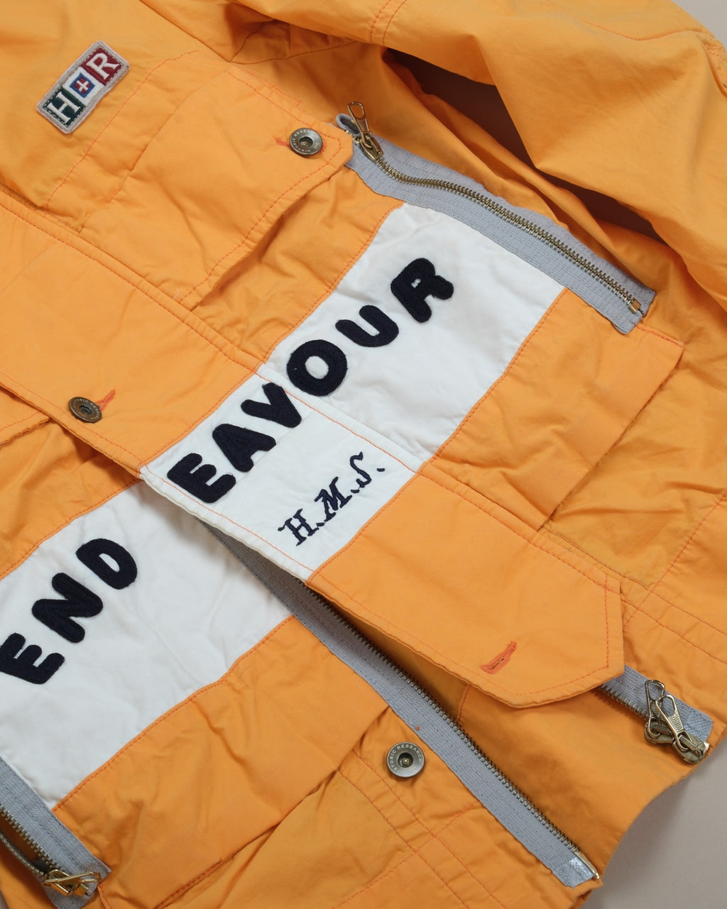 Yellow Lightweight Cotton Sailing Jacket
