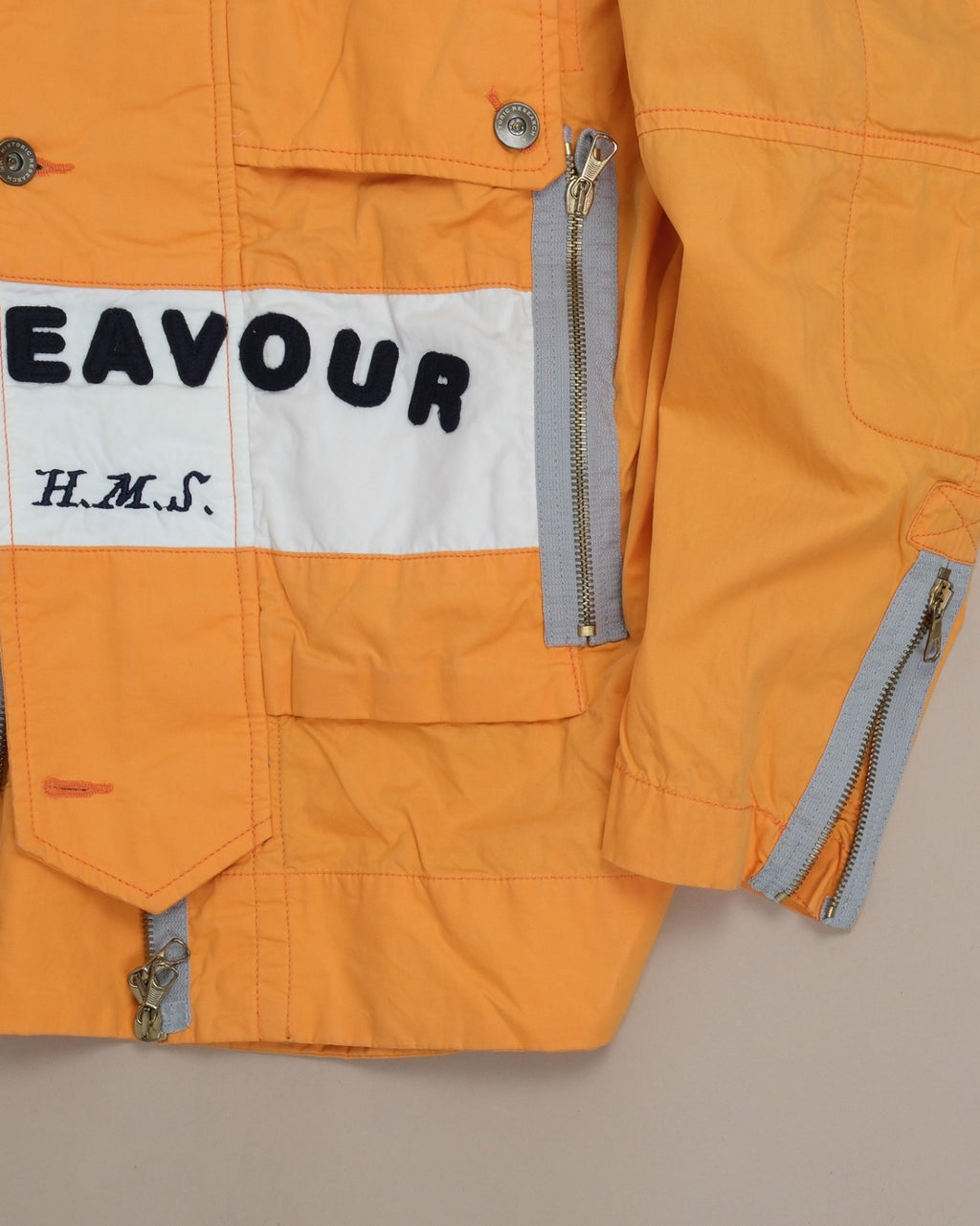Yellow Lightweight Cotton Sailing Jacket