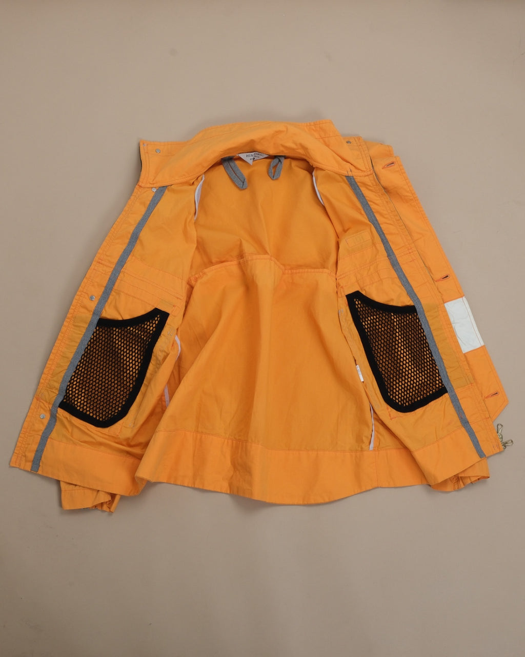 Yellow Lightweight Cotton Sailing Jacket