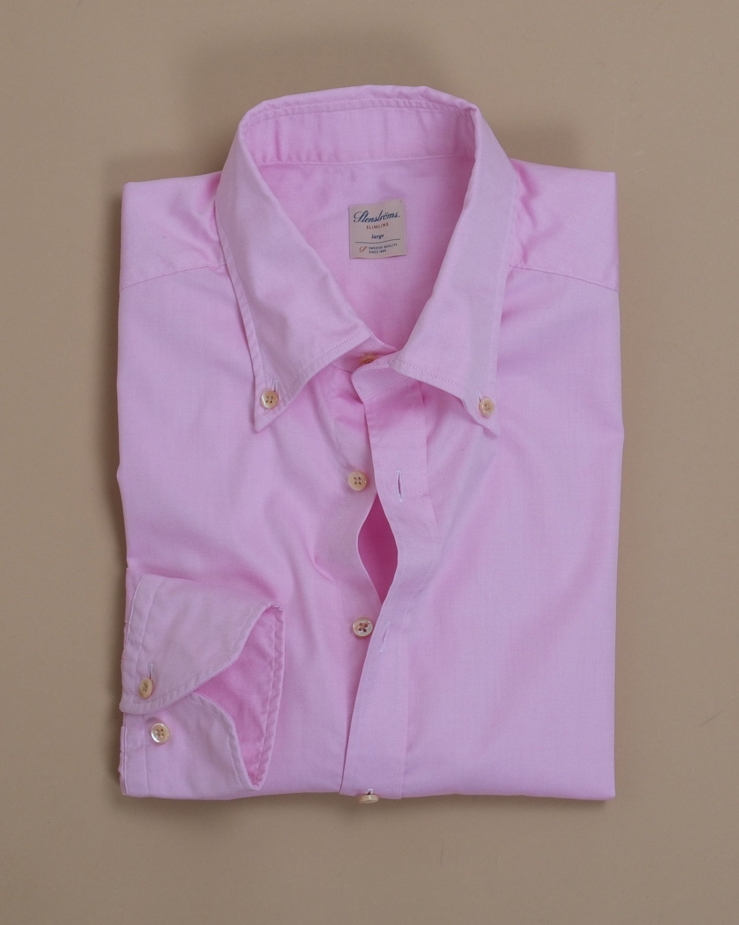 Pink BD. Pinpoint Oxford Shirt