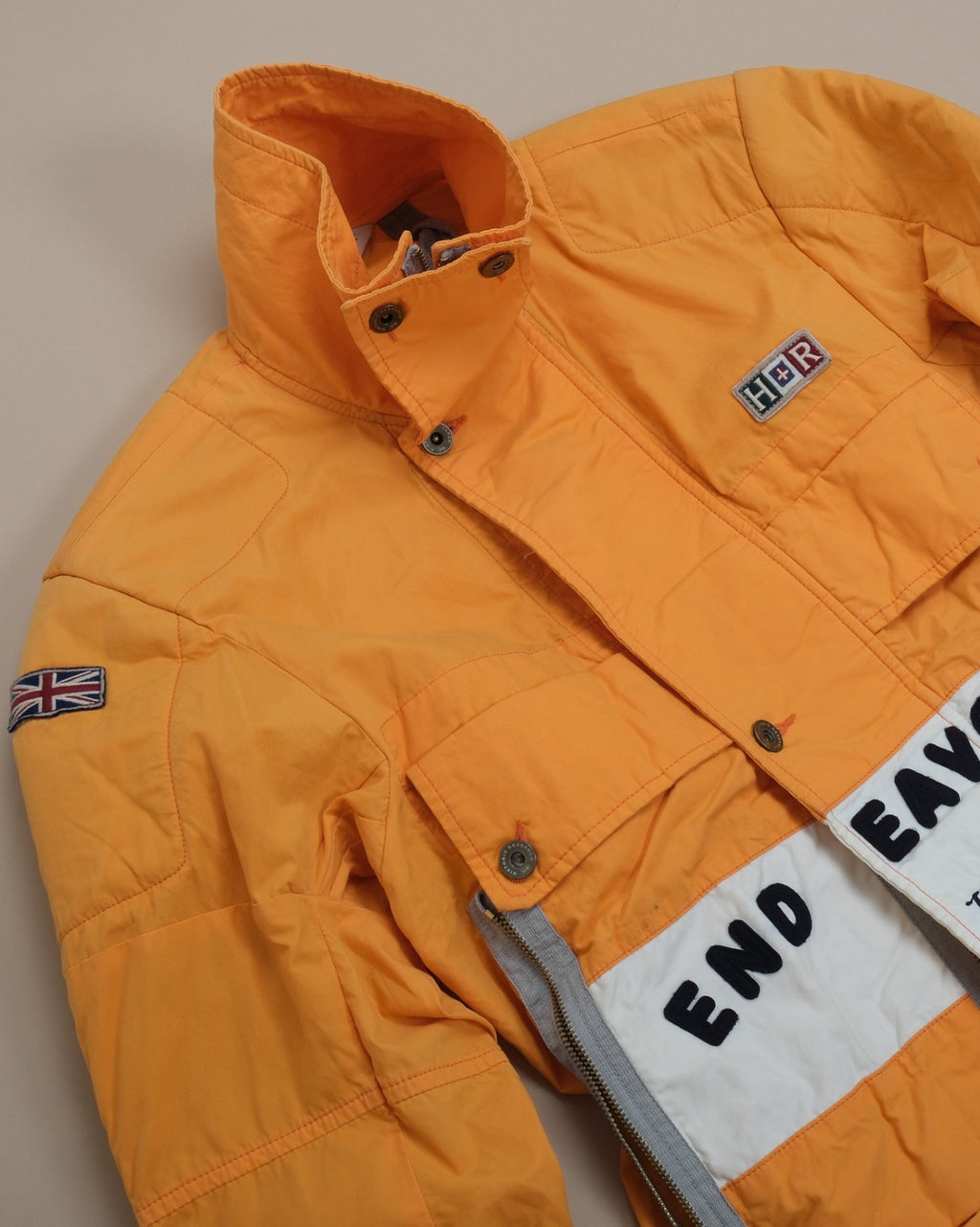 Yellow Lightweight Cotton Sailing Jacket