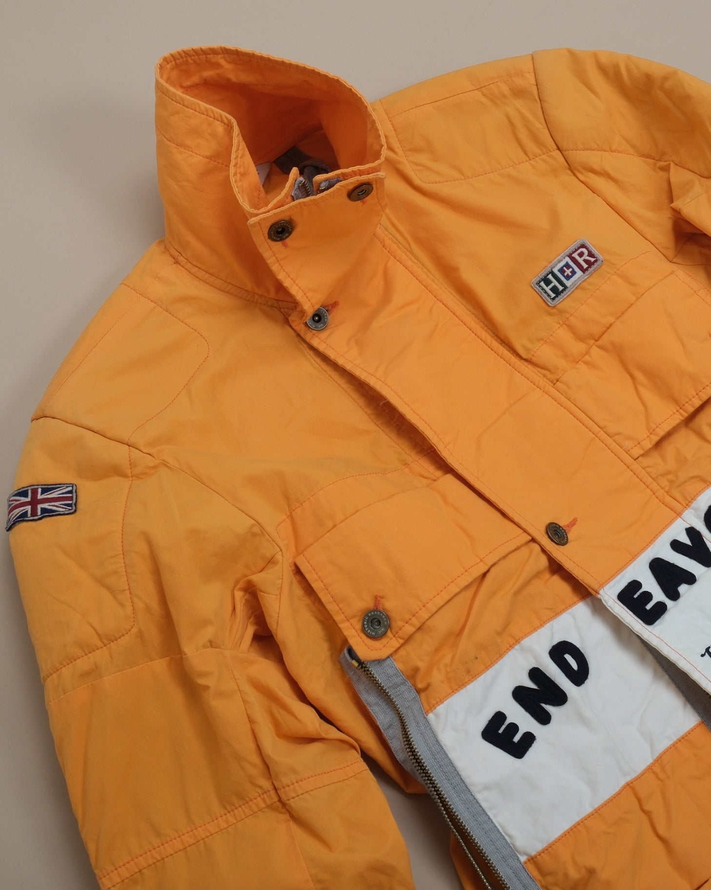 Yellow Lightweight Cotton Sailing Jacket