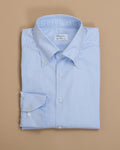Light Blue BD. Graph Check Twill Shirt