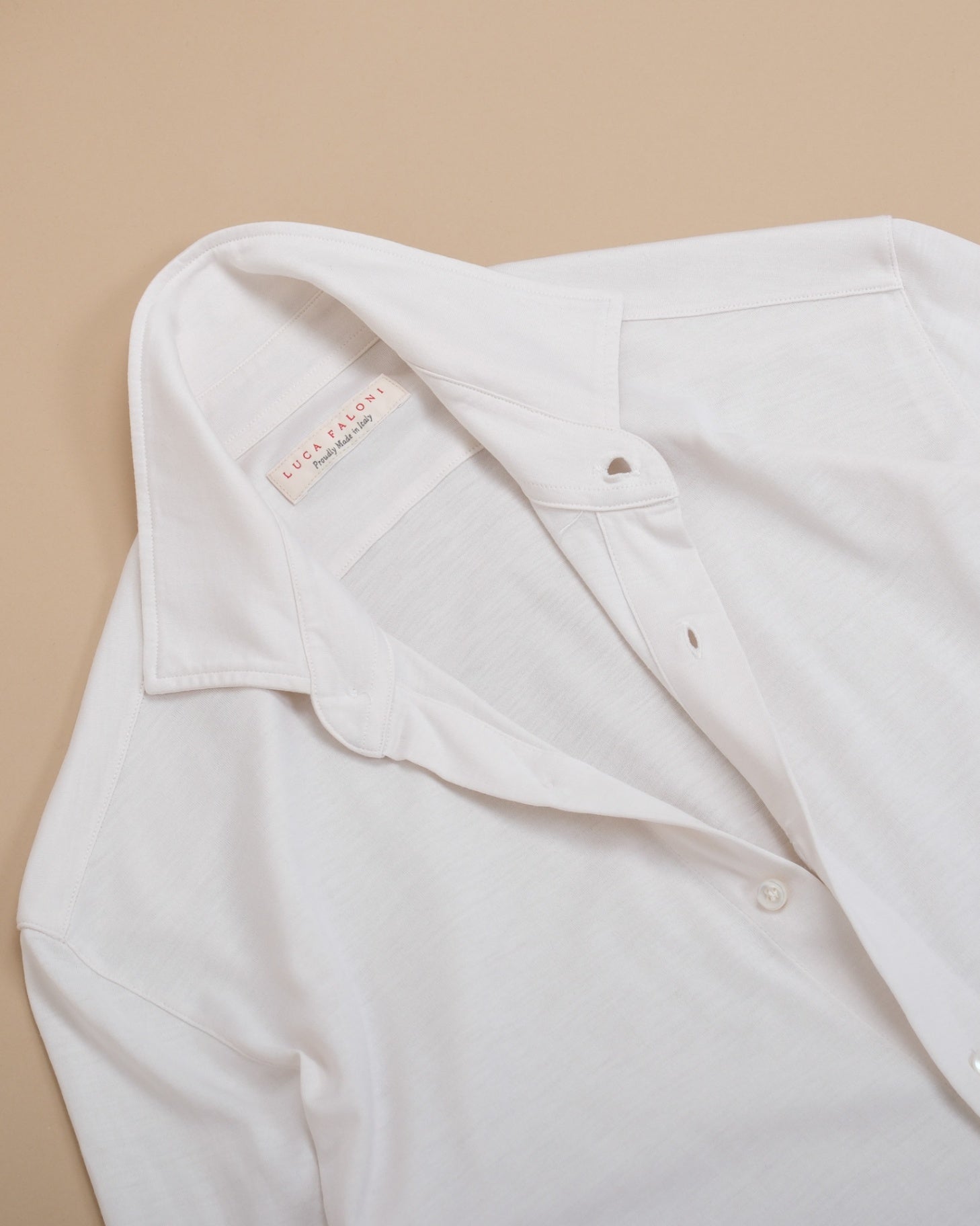 Cream Lightweight Silk & Cotton Shirt