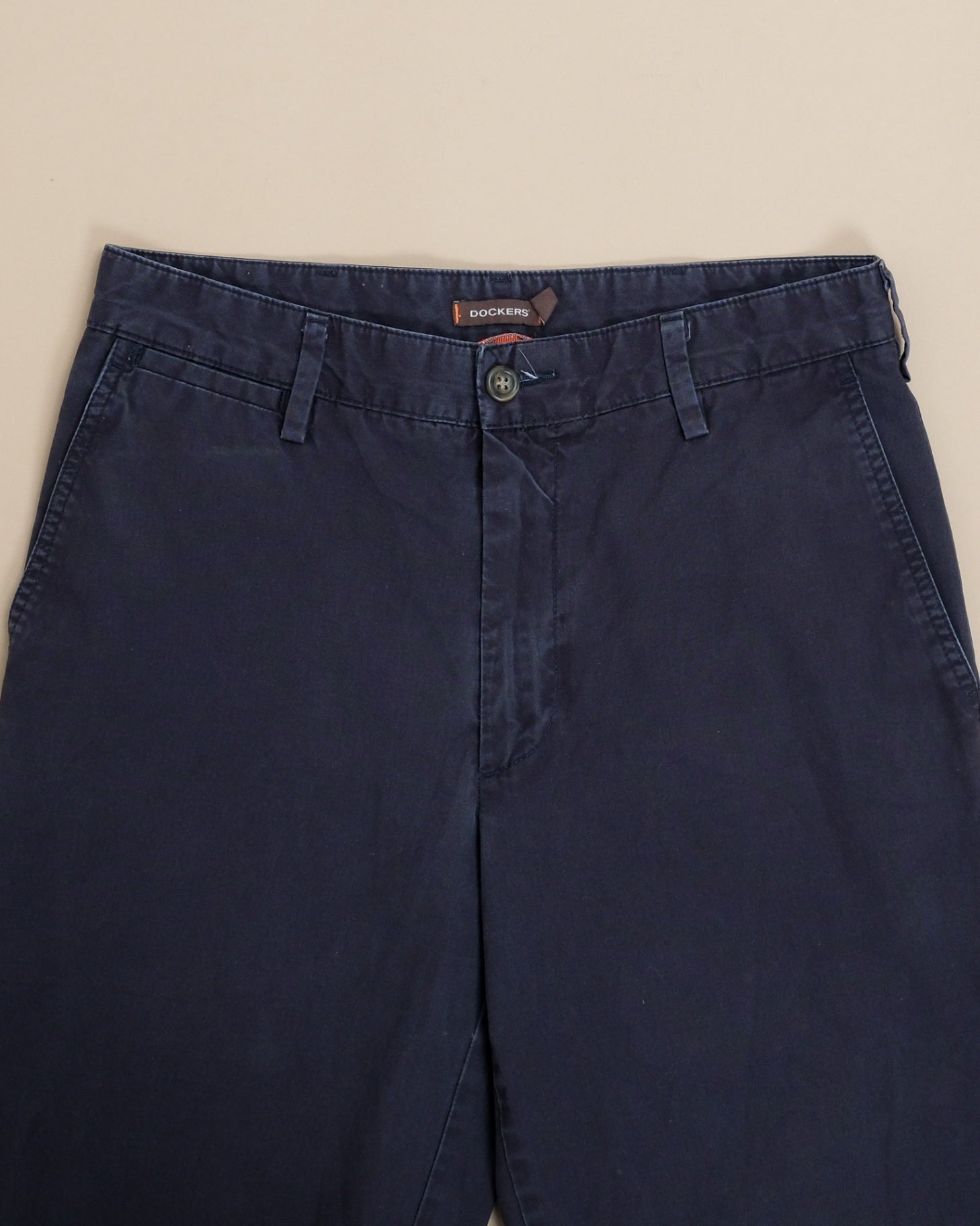 Faded Navy Straight Fit Chinos