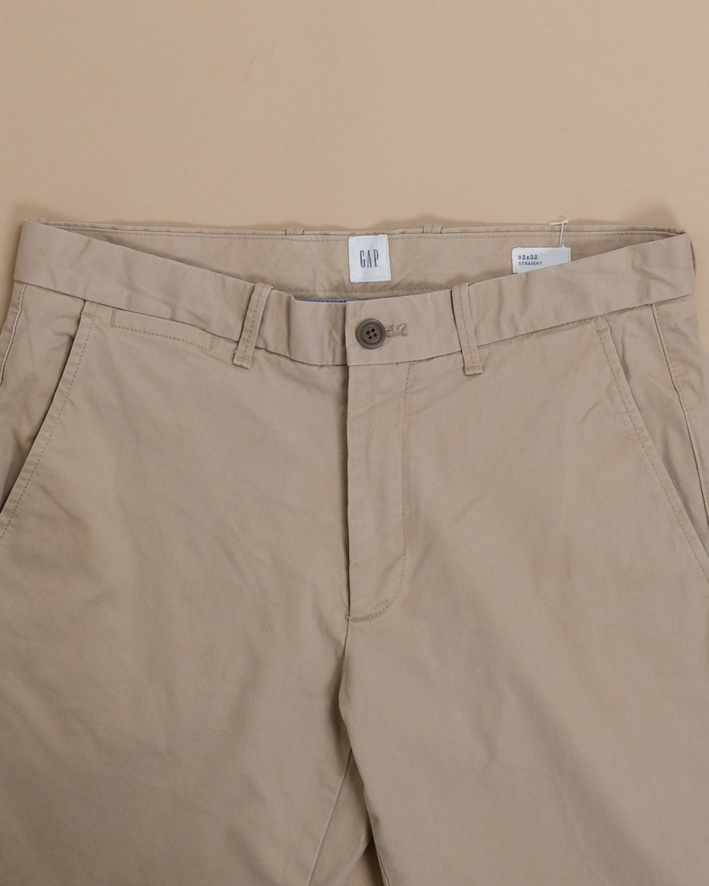 Beige Classic Chinos