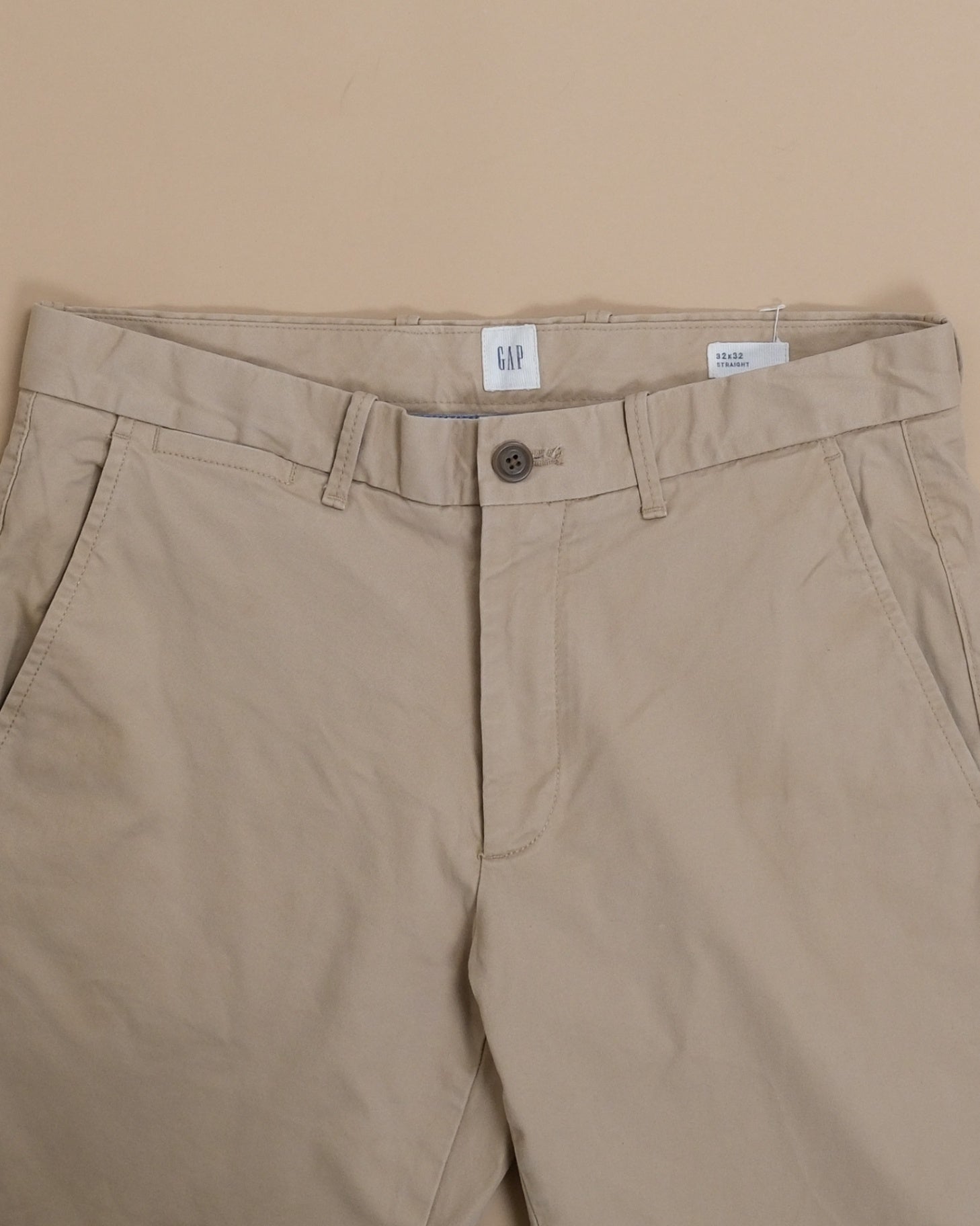 Beige Classic Chinos