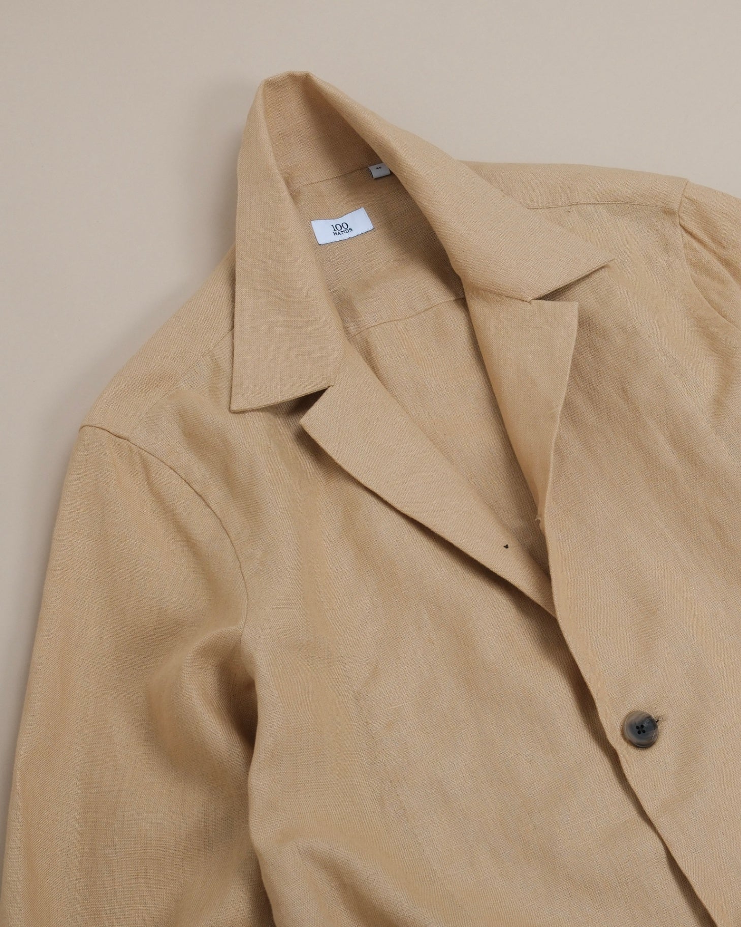 Sand Linen Safari Traveller Jacket