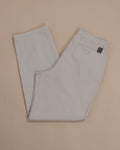 Stone Beige Twill French Pocket Slacks