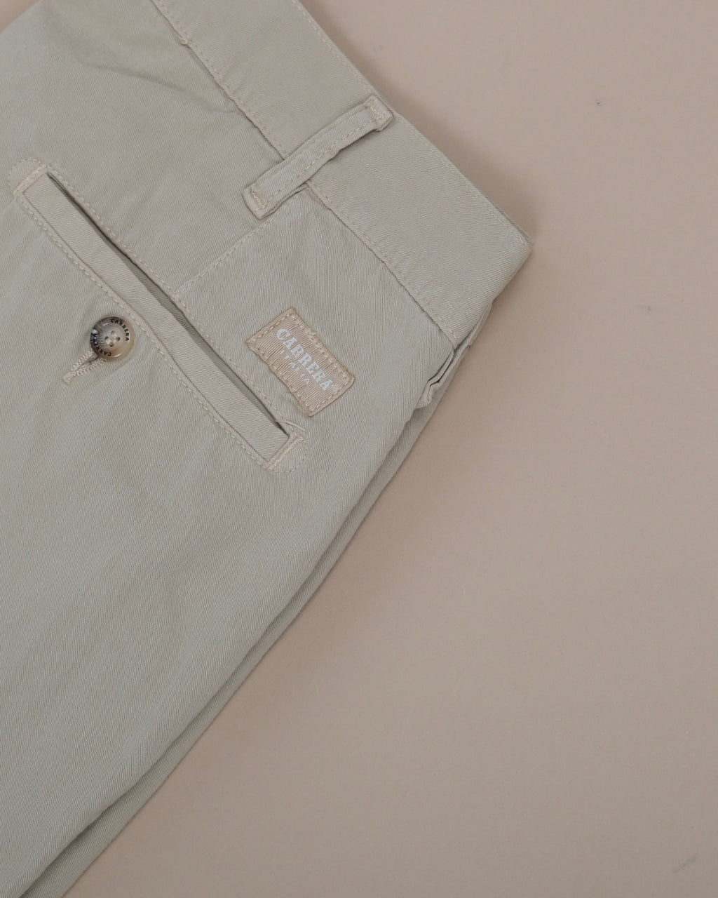 Light Khaki Lightweight Twill Chinos