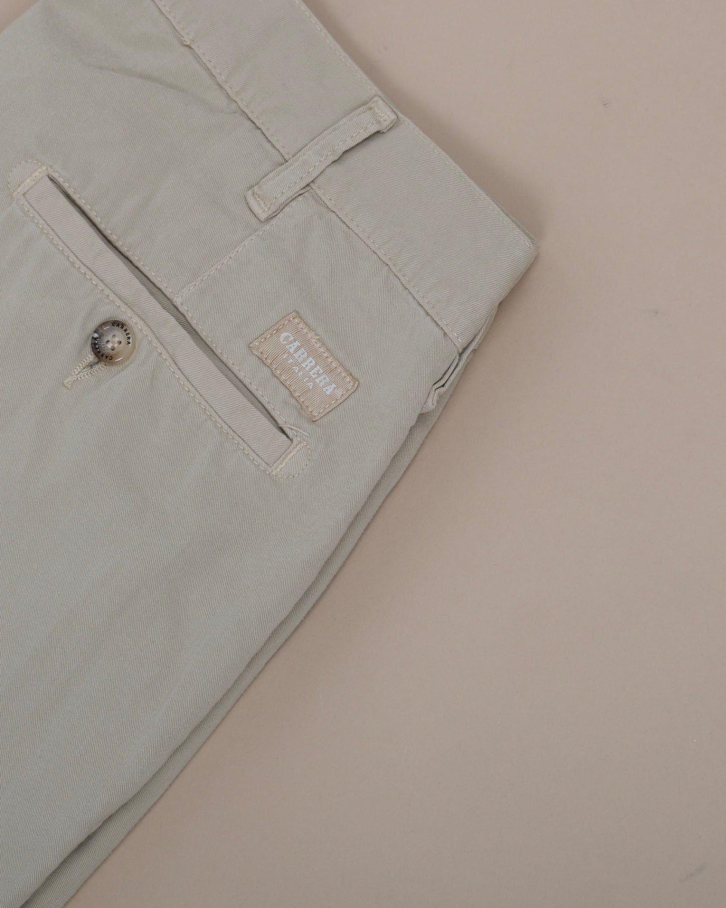 Light Khaki Lightweight Twill Chinos