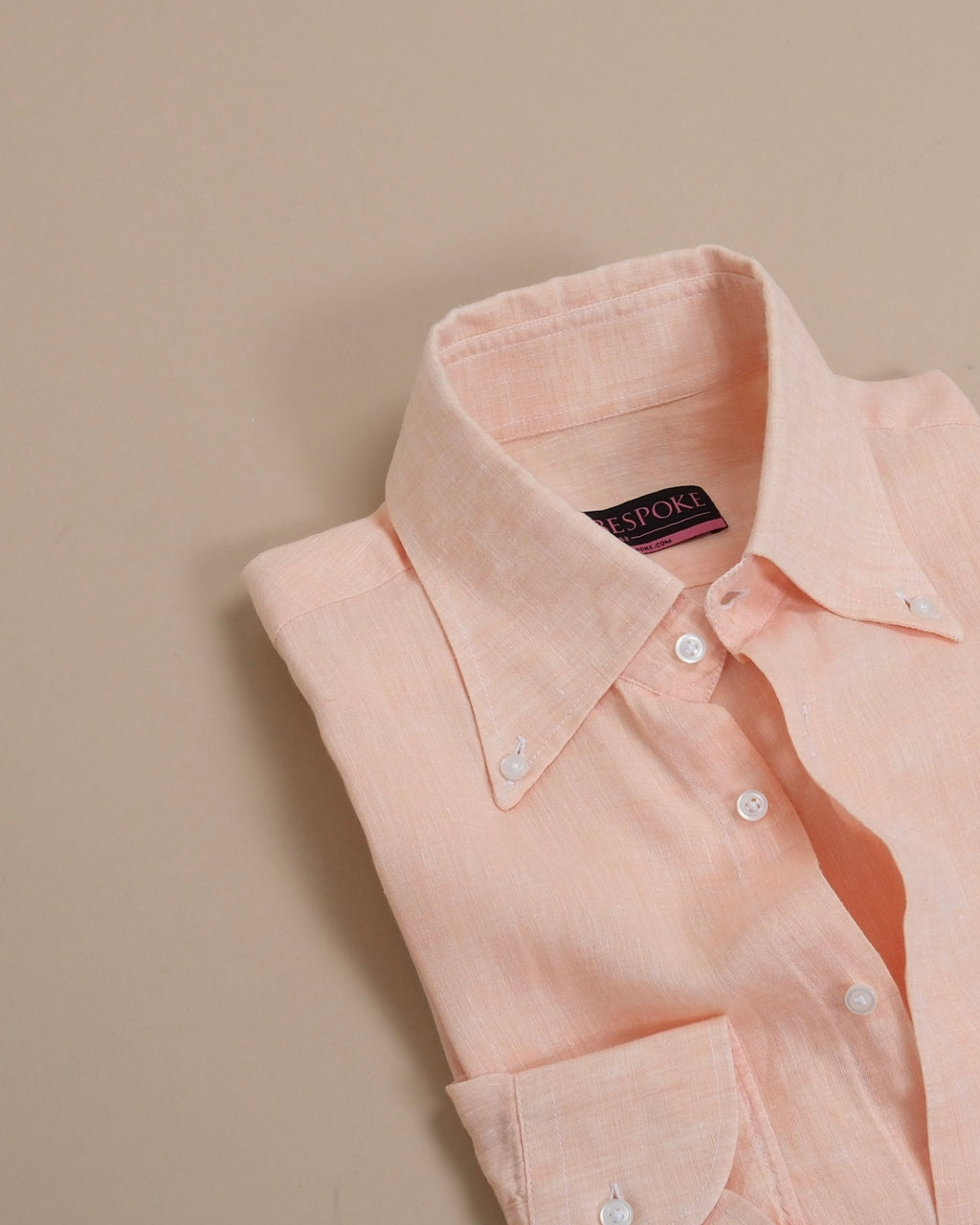 Coral BD. Linen Shirt