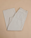 Stone beige Rip-Stop wide-Leg Deck Trousers