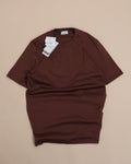 Brown Filo di Scozia T-Shirt