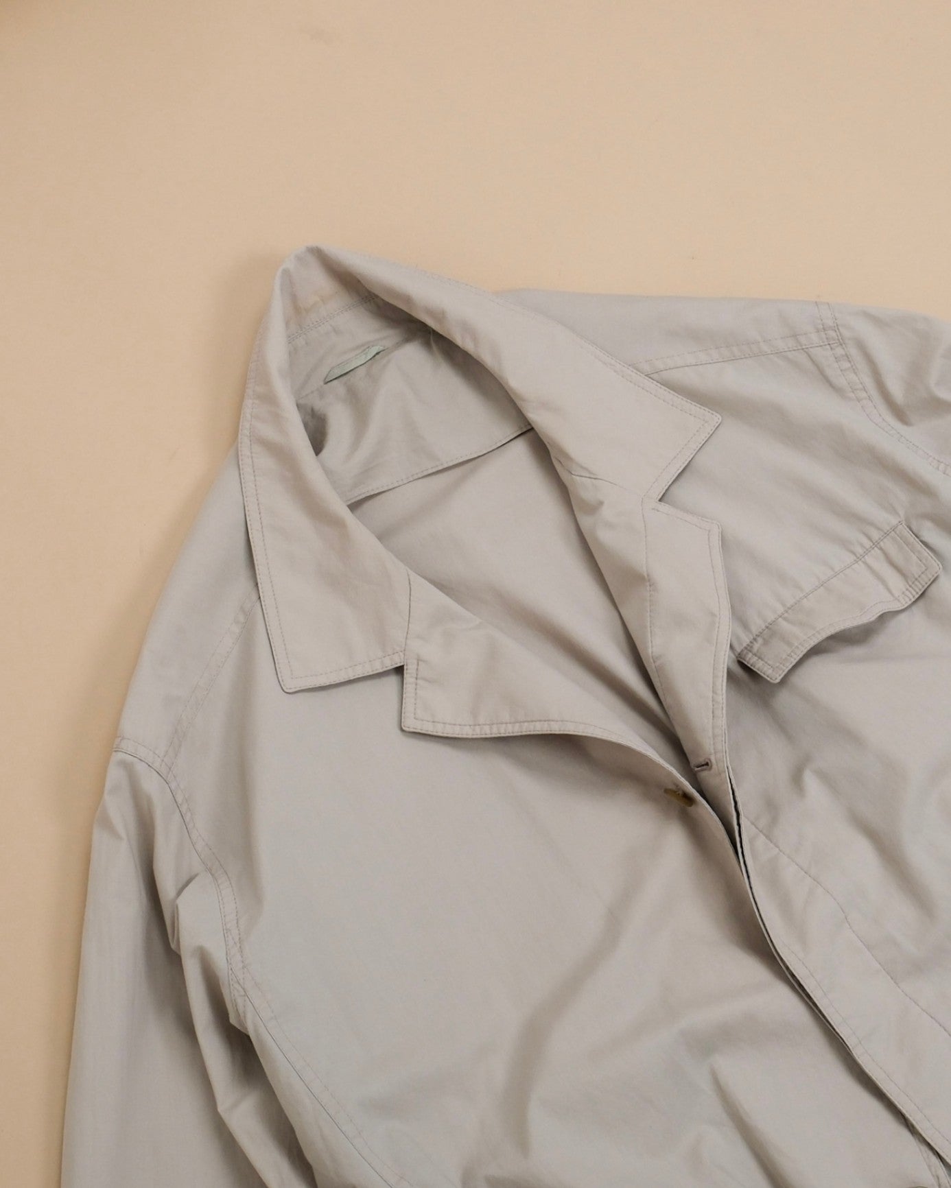 Light Beige Cotton Blouson