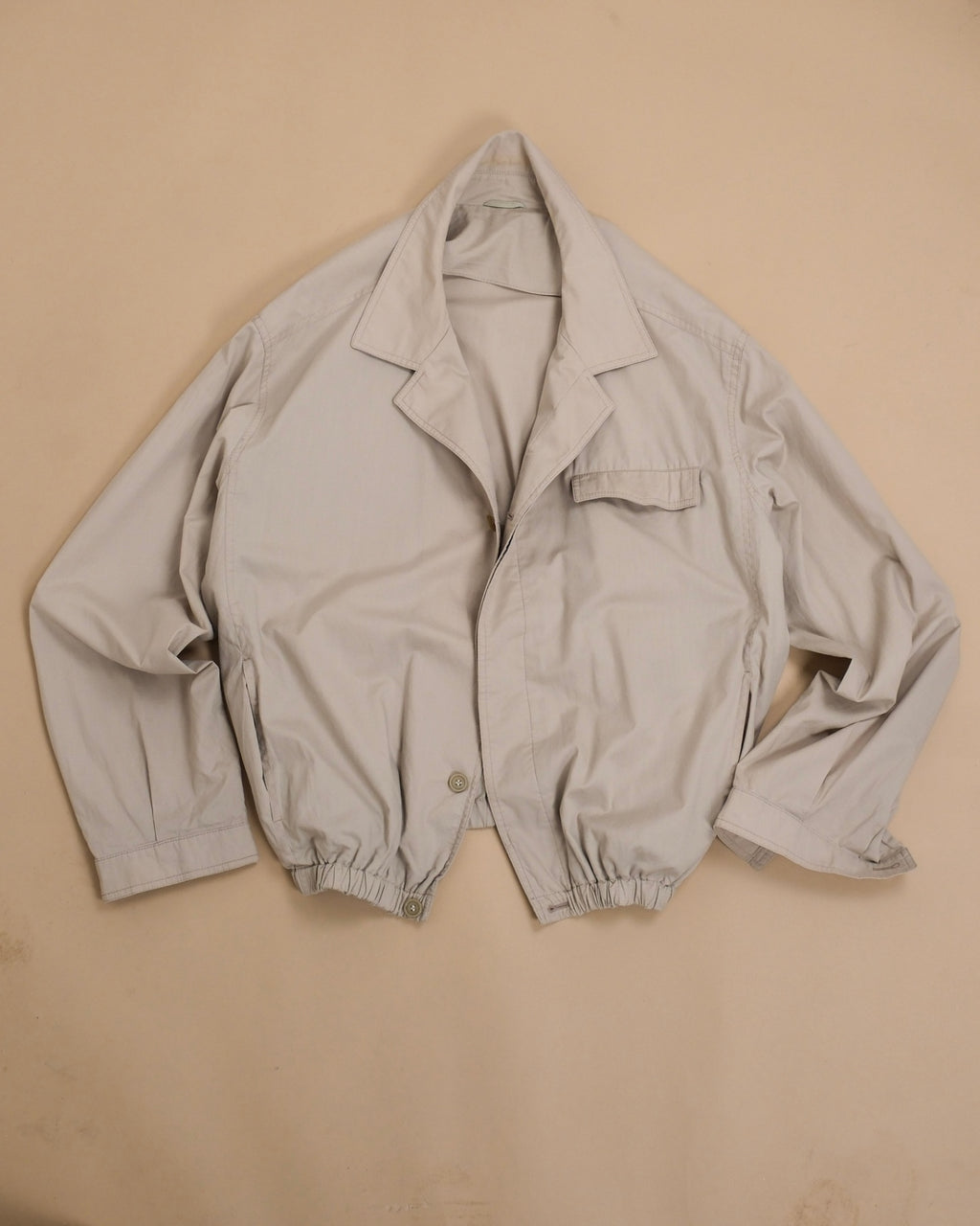 Light Beige Cotton Blouson